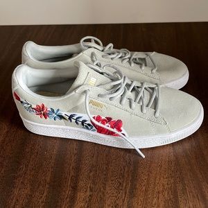 Puma Suede Embroidered Shoes